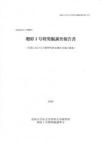 廻原1号墳発掘調査報告書 出雲における古墳時代終末期首長墓の調査