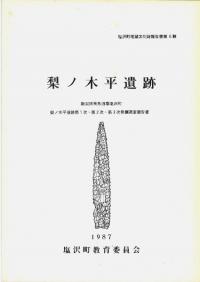 梨ノ木平遺跡 : 新潟県南魚沼郡塩沢町梨ノ木平遺跡第1次・第2次・第3次発掘調査報告書