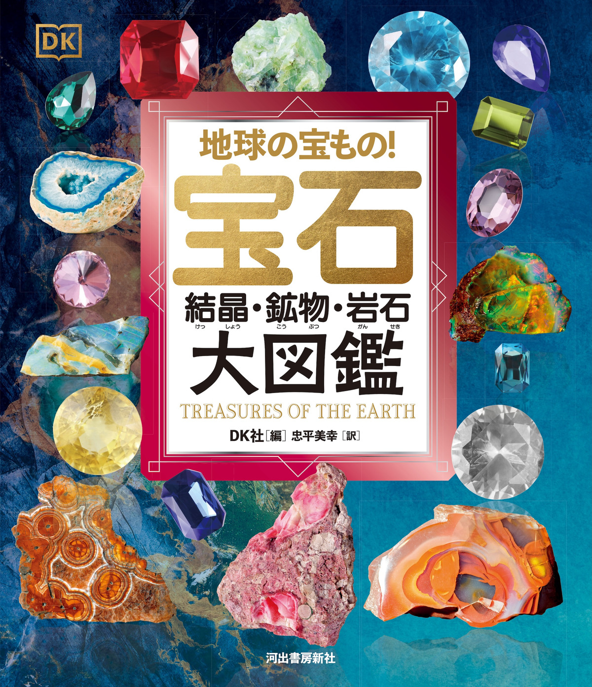 地球の宝もの! 宝石・結晶・鉱物・岩石 大図鑑 / DK社 編集 忠平美幸