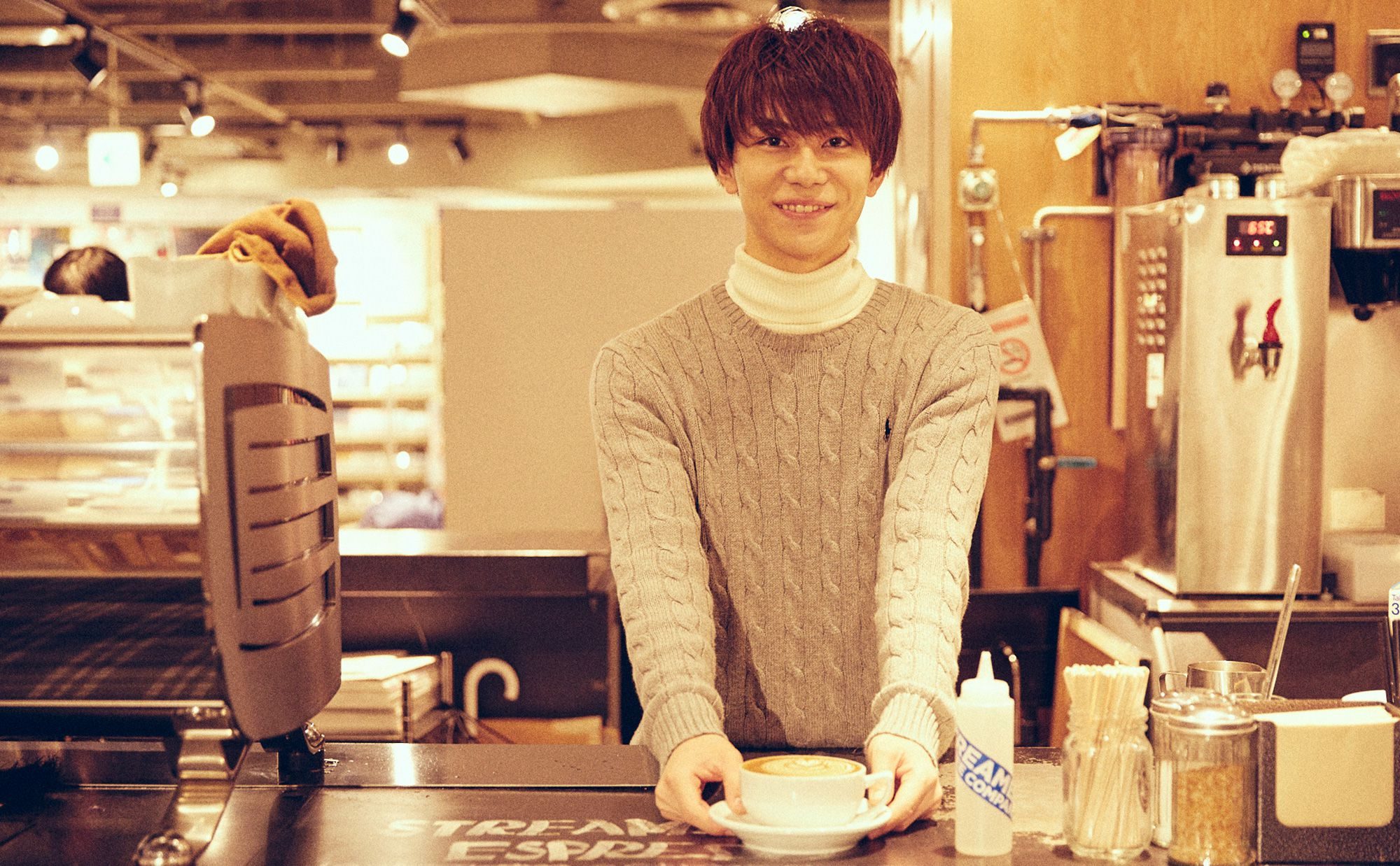 ラテアートで世界大会を目指す。カフェで働いて見つけた新しい夢