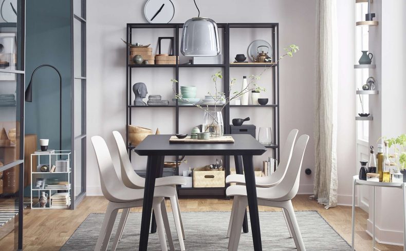 IKEA(イケア)のアイテムで、シンプルな北欧インテリアを楽しむ