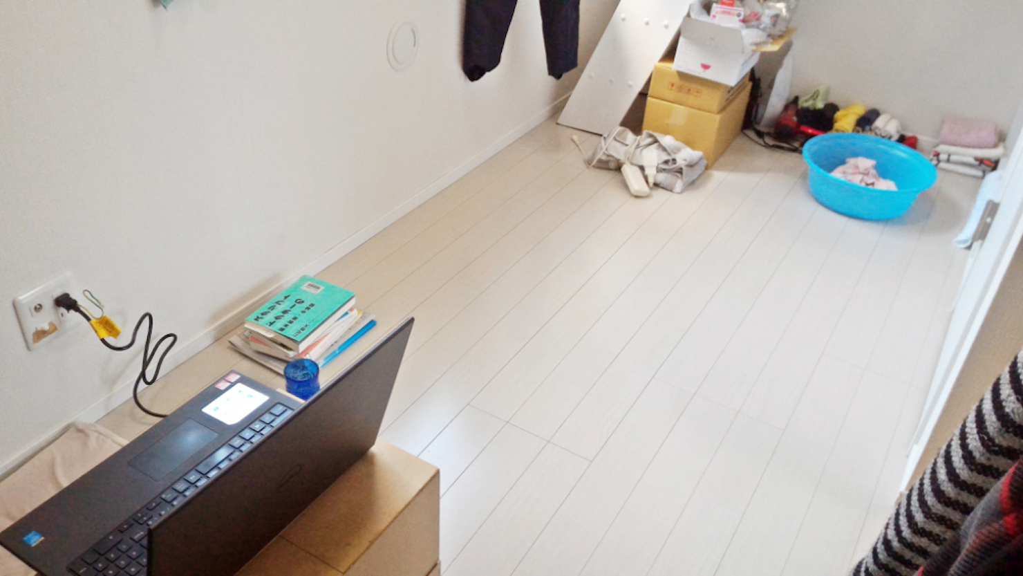 アパートの部屋