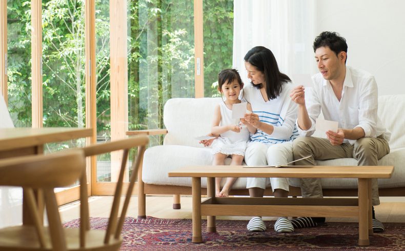 子どもと過ごすリビング。大人にも快適な空間の作り方