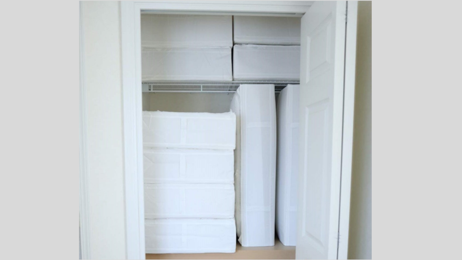 ケースを利用して隙間なく収納