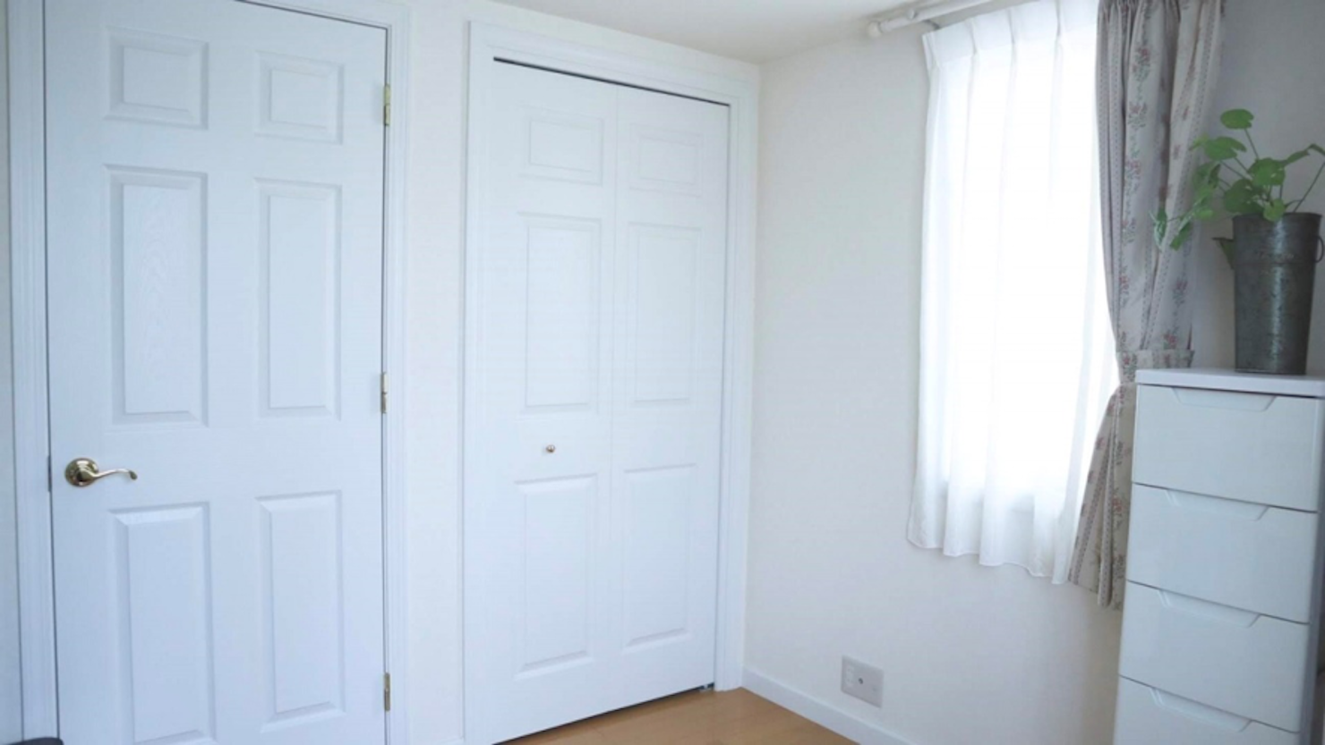 扉を閉めたときの部屋のスッキリ感