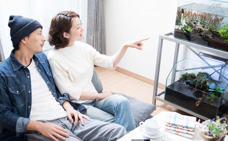 ペット不可でも相談の余地あり？ 熱帯魚と水草に癒やされる暮らし