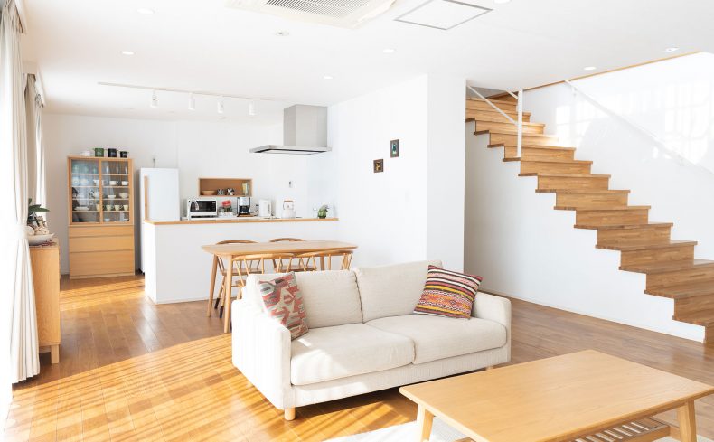 家族がちょうどいい距離感で暮らせる、メゾネット物件の住み心地