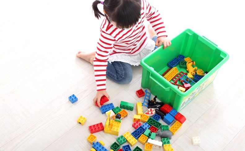 子どもが自分でお片付けできるようになる、シンプルな工夫