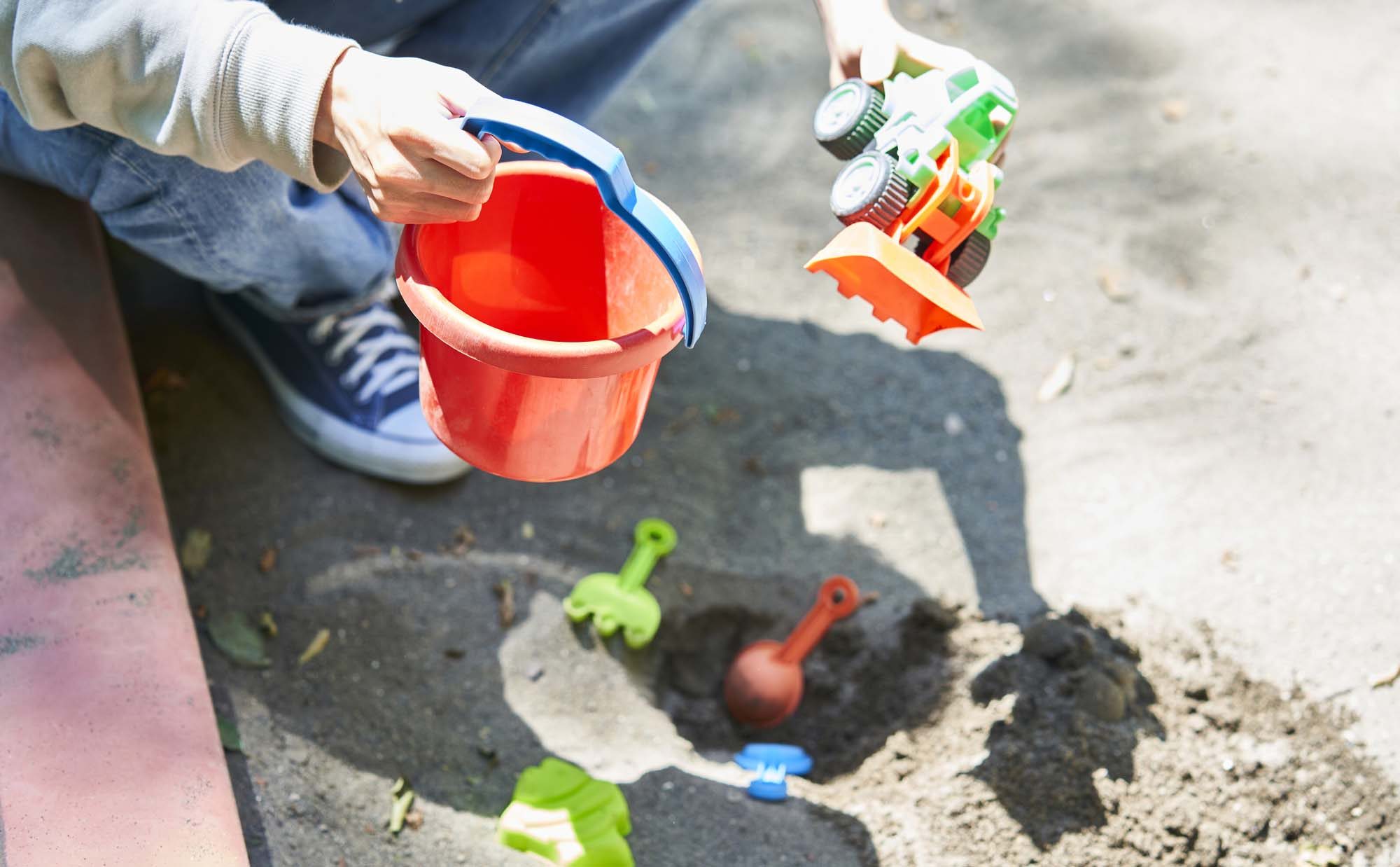 ＜DIY事例＞わが家は庭に「砂場」を作りました。砂場の作り方と魅力をご紹介