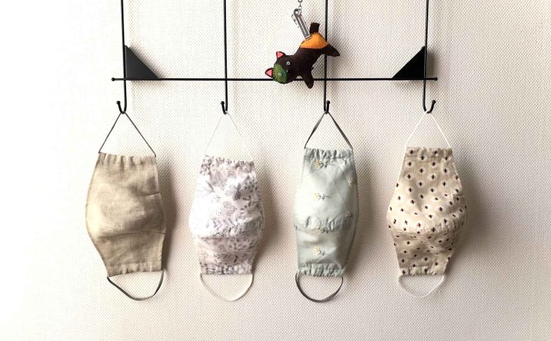 サラッと素材で快適夏マスク。素材の選び方、作り方をまとめます