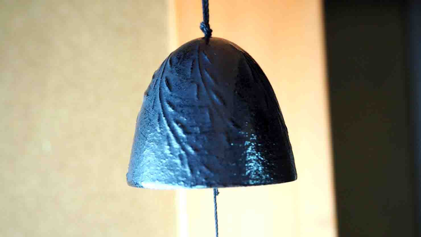 購入した南部風鈴はシンプルなデザイン