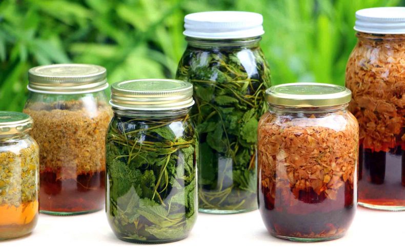 おうちで簡単自家製ハーブチンキのすすめ。ヘアローションや入浴剤、お酒にも