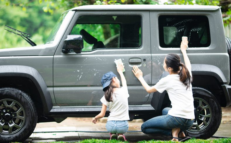 愛車のお手入れ方法を総まとめ！家族で車をピカピカにするわが家の週末