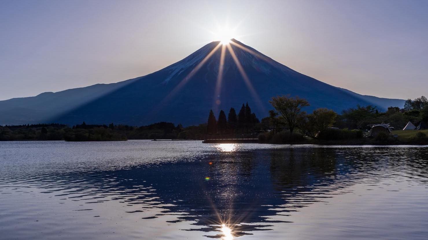 一度は見てみたいダイヤモンド富士