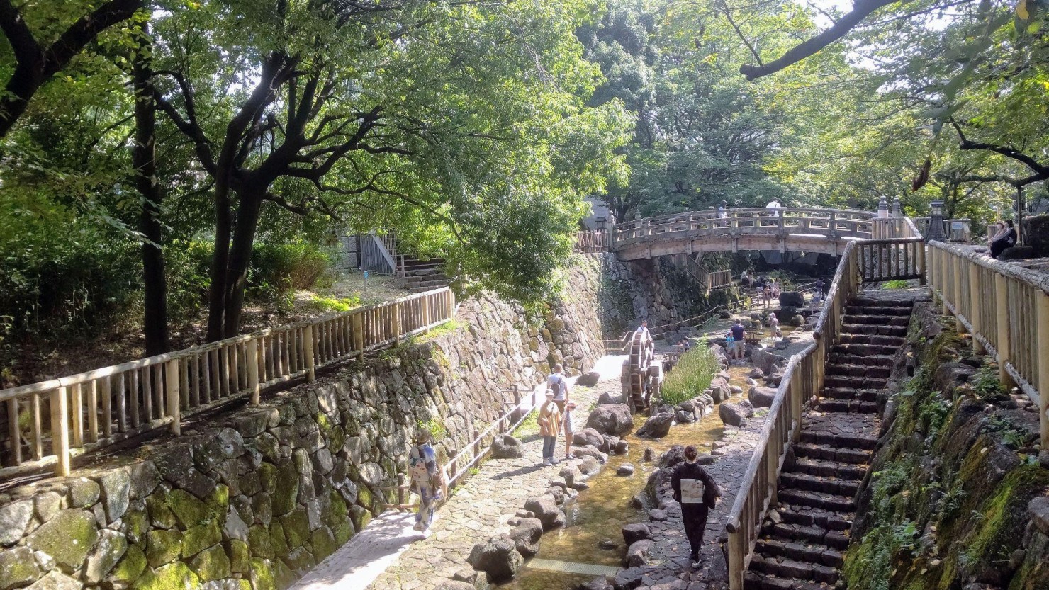情緒ある「音無親水公園」