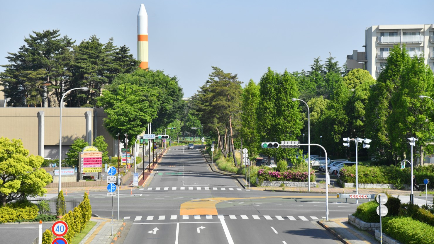 つくば駅・駅前道路
