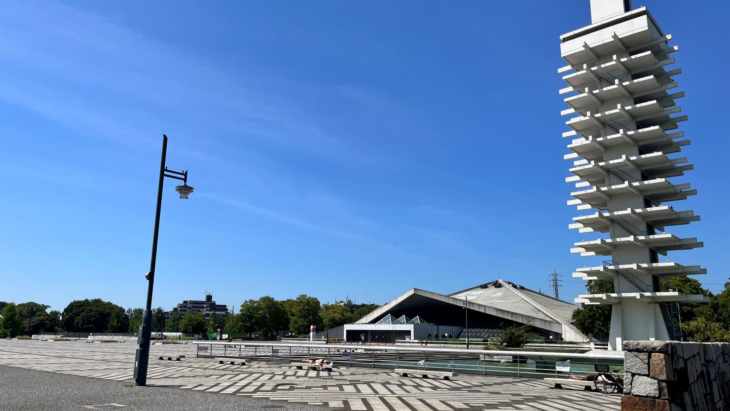 イベントが開催される駒沢オリンピック公園の中央広場
