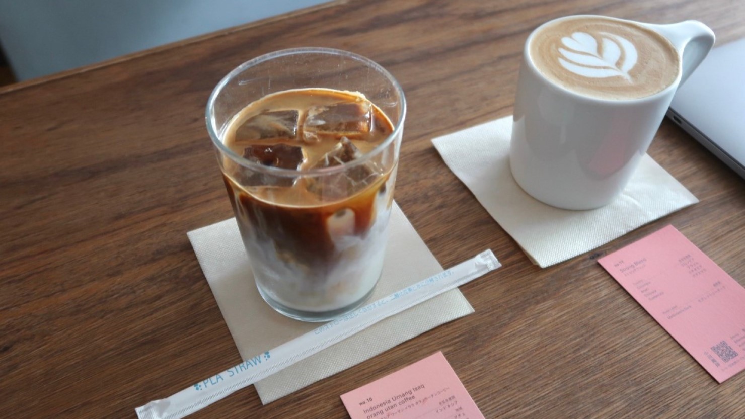 豊富な種類の中から選べるコーヒーメニュー