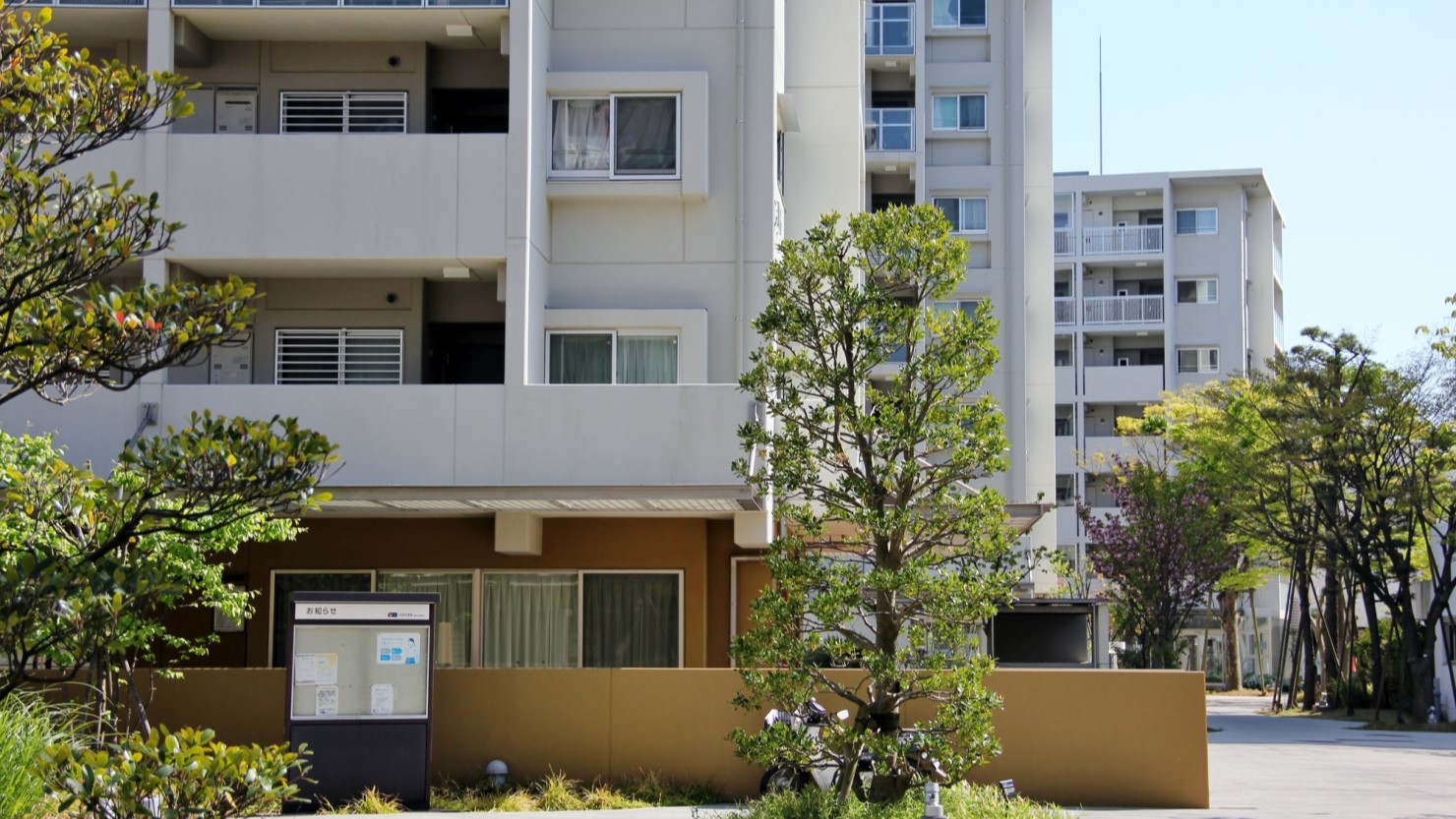 茅ヶ崎の団地