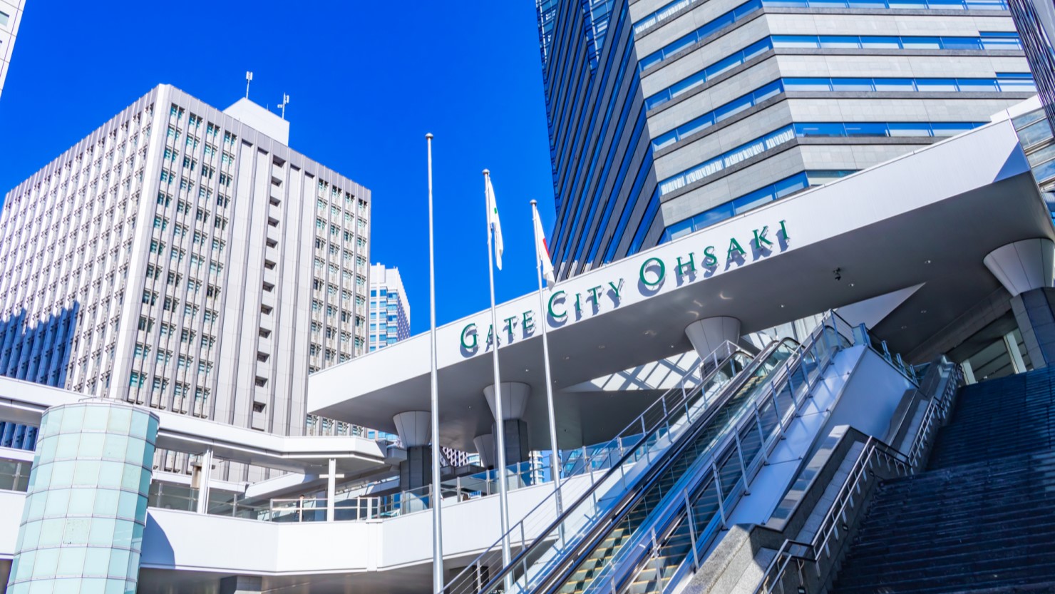 大崎駅周辺の景観
