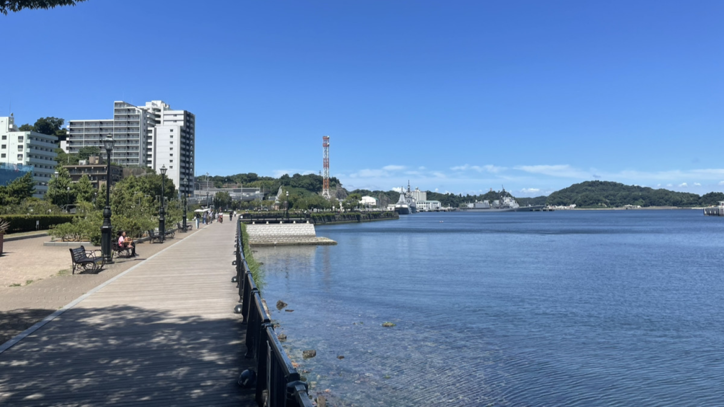 ヴェルニー公園からの景色