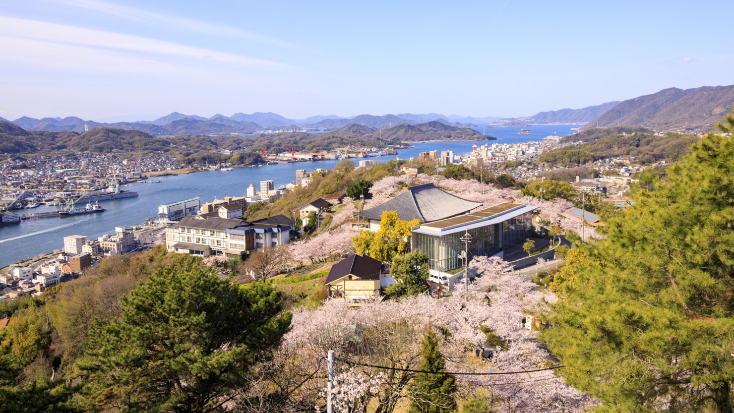 千光寺公園 展望台からの眺め