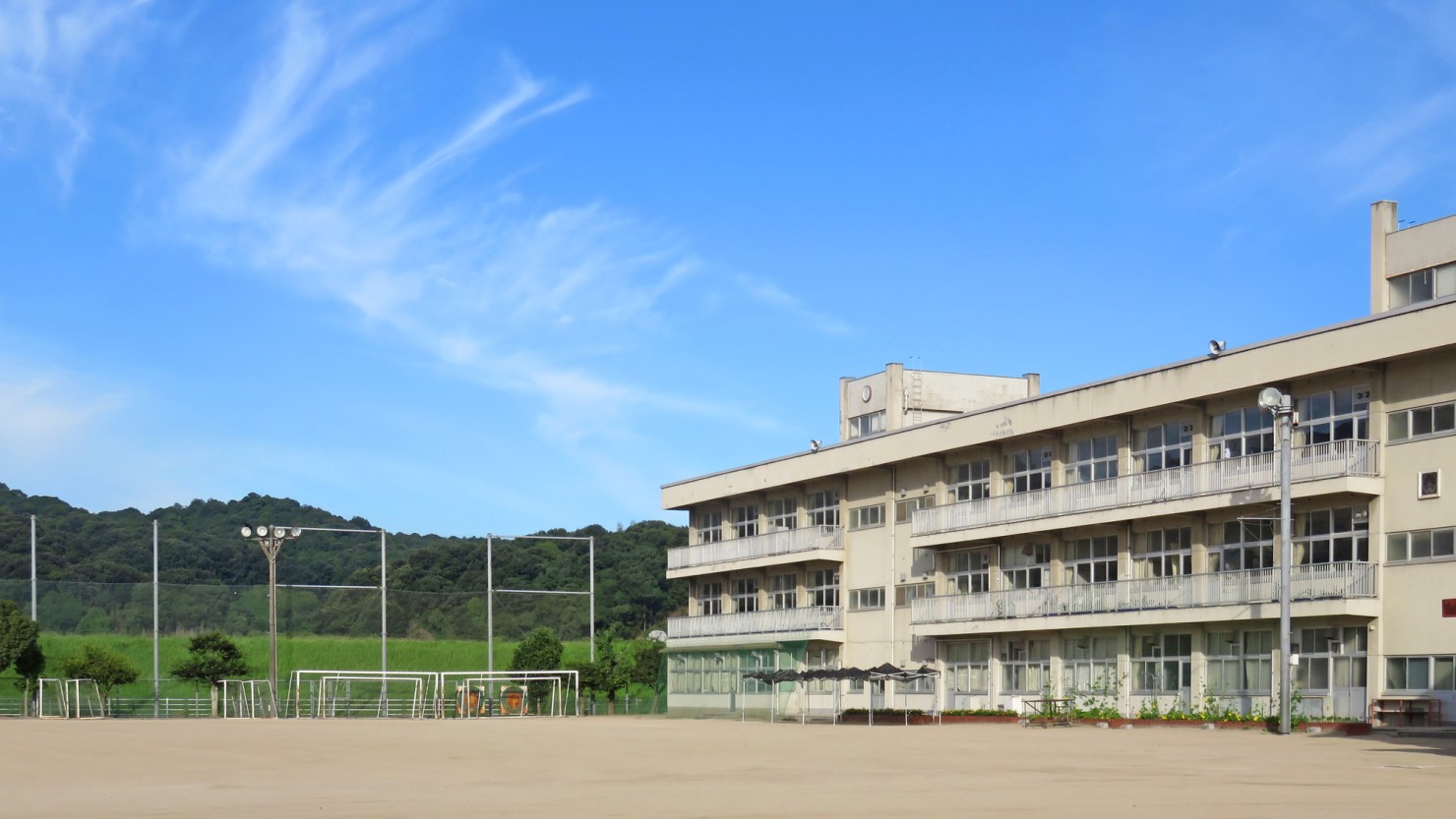 各エリアに学校が点在しているため孤立しにくい