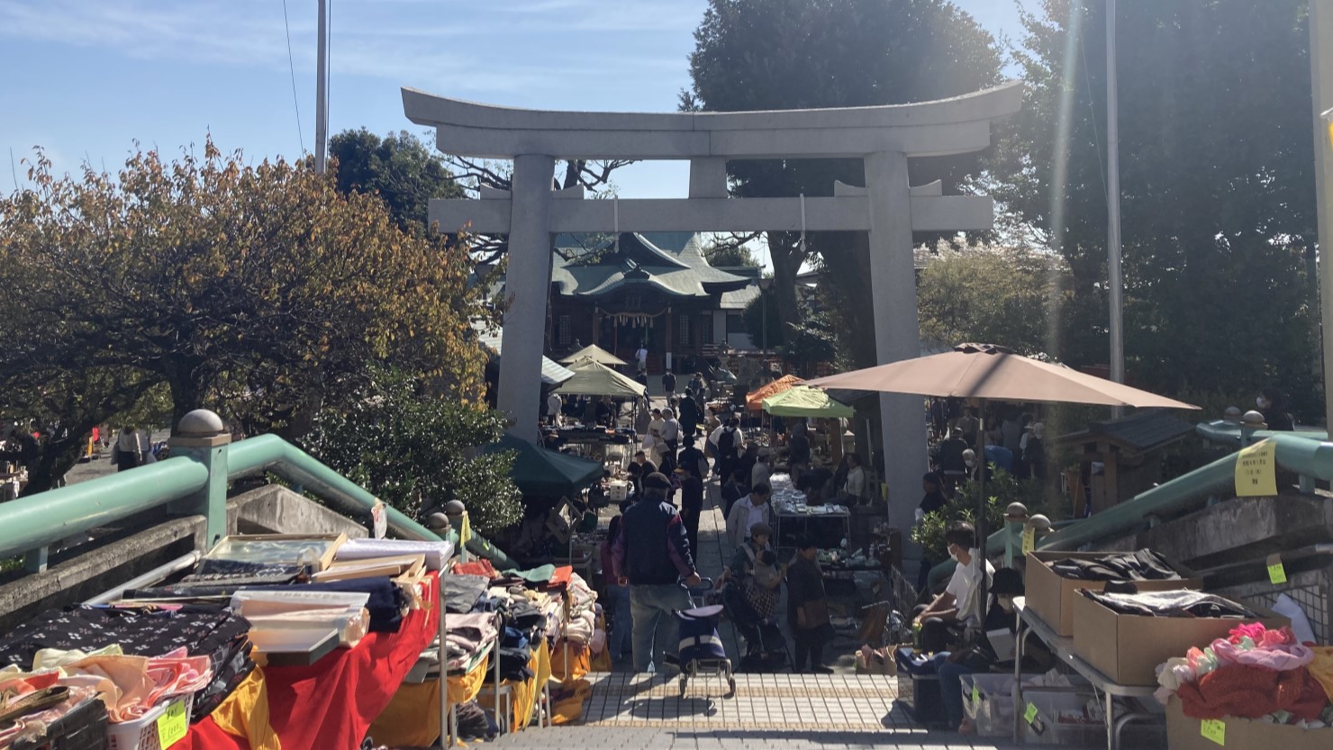 町田天満宮がらくた骨董市