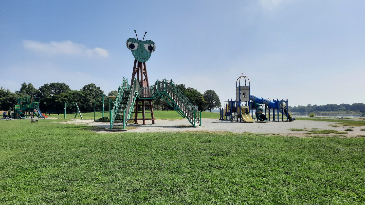 荒川彩湖公園の遊具