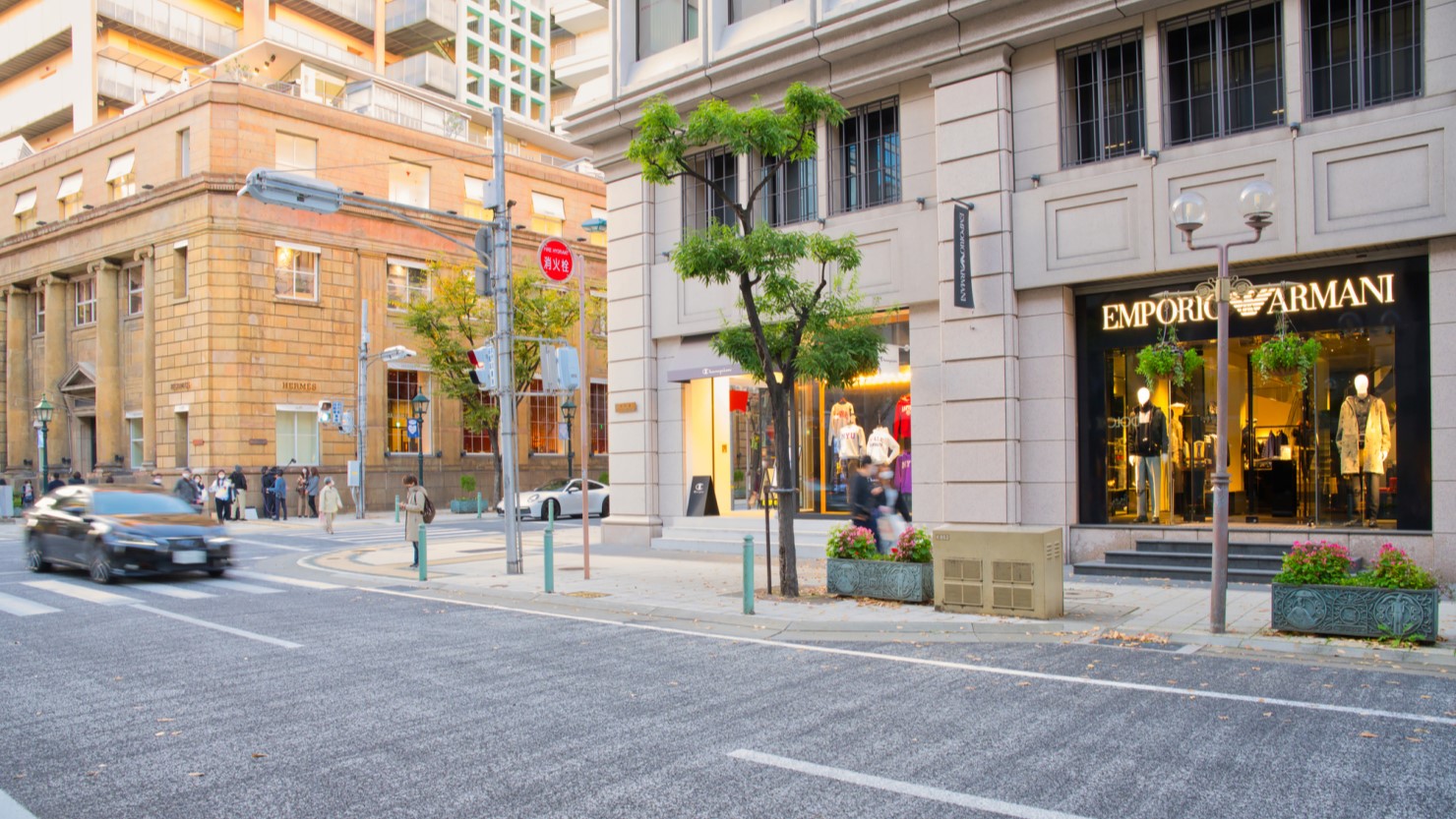 神戸市中央区の街風景