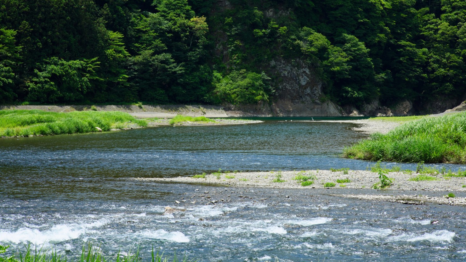 山も川もすぐそこ！自然を満喫できる