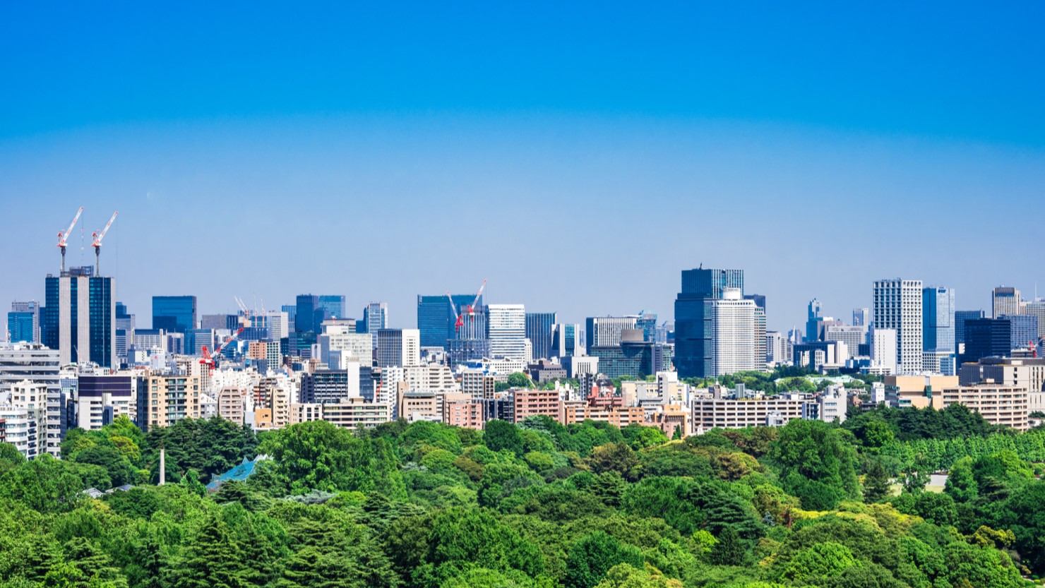 新宿御苑の風景