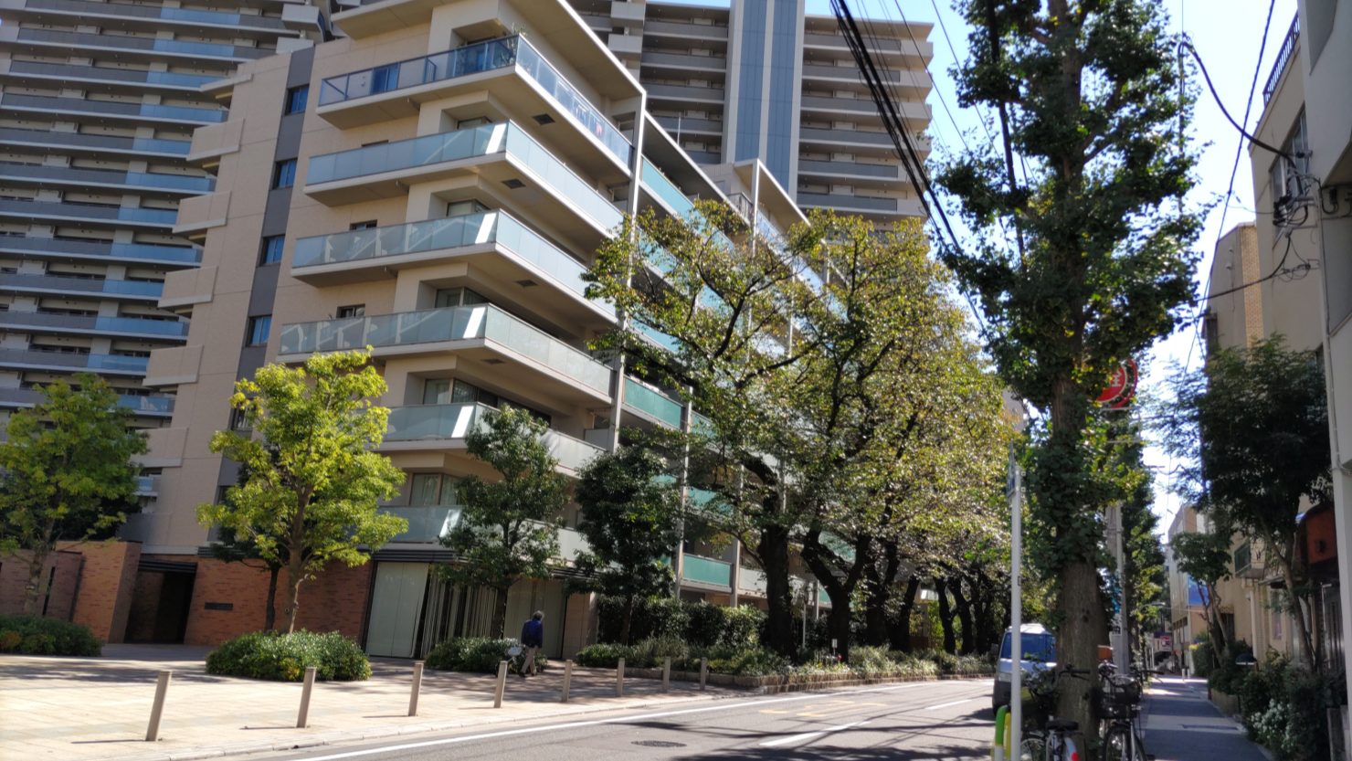 新しいマンション