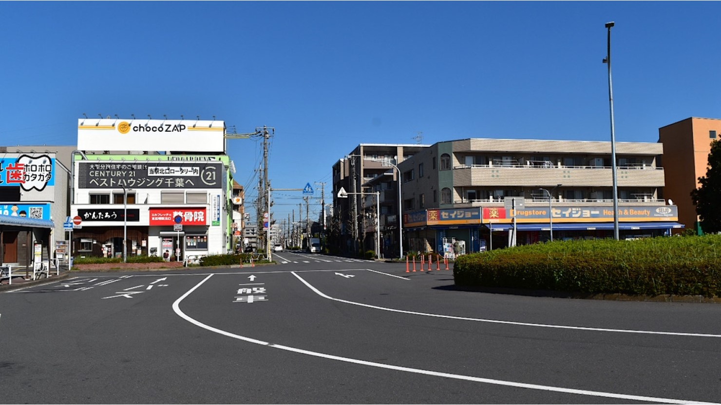 東船橋駅北口の様子