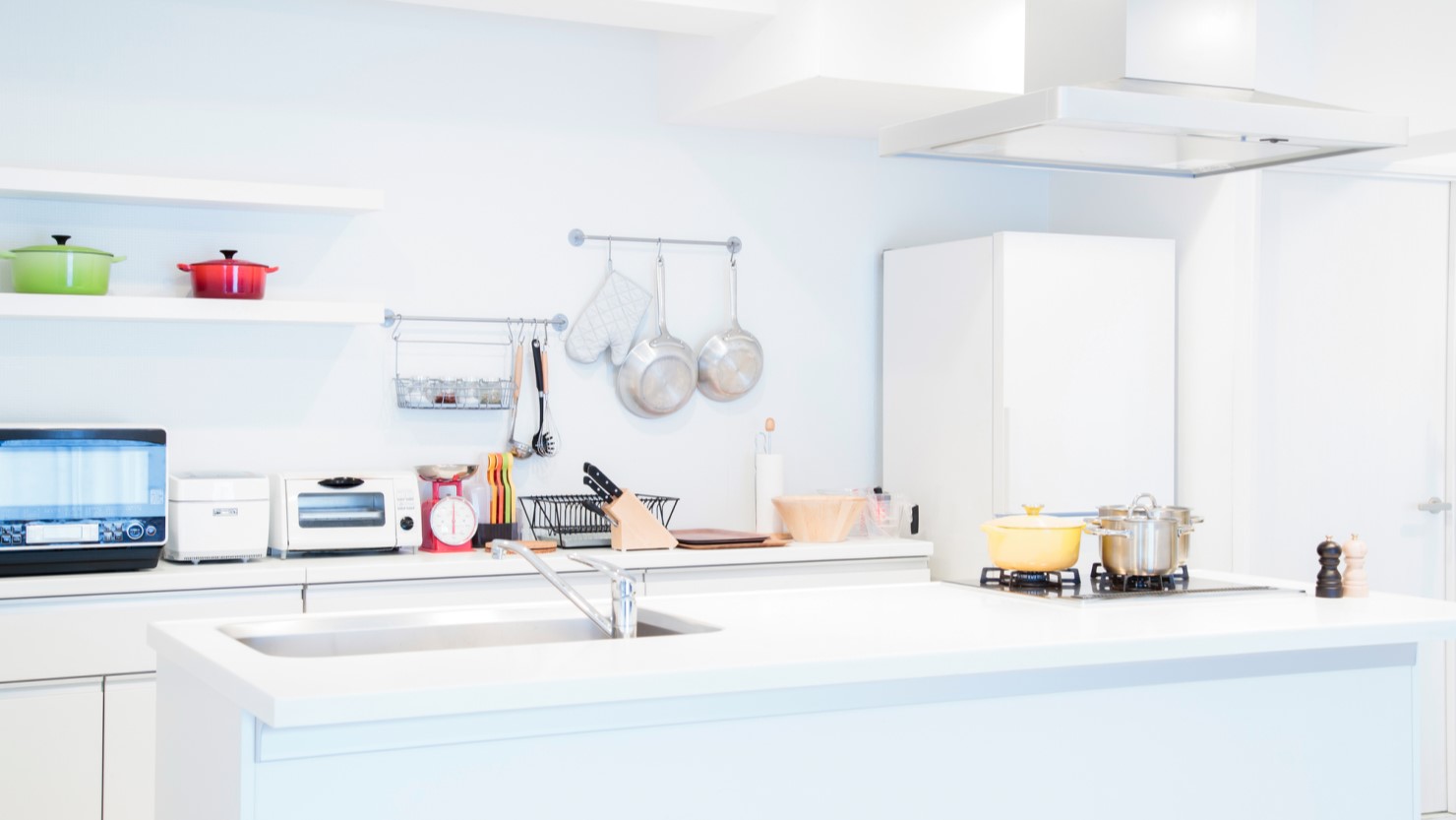 カウンターキッチンのある住まい