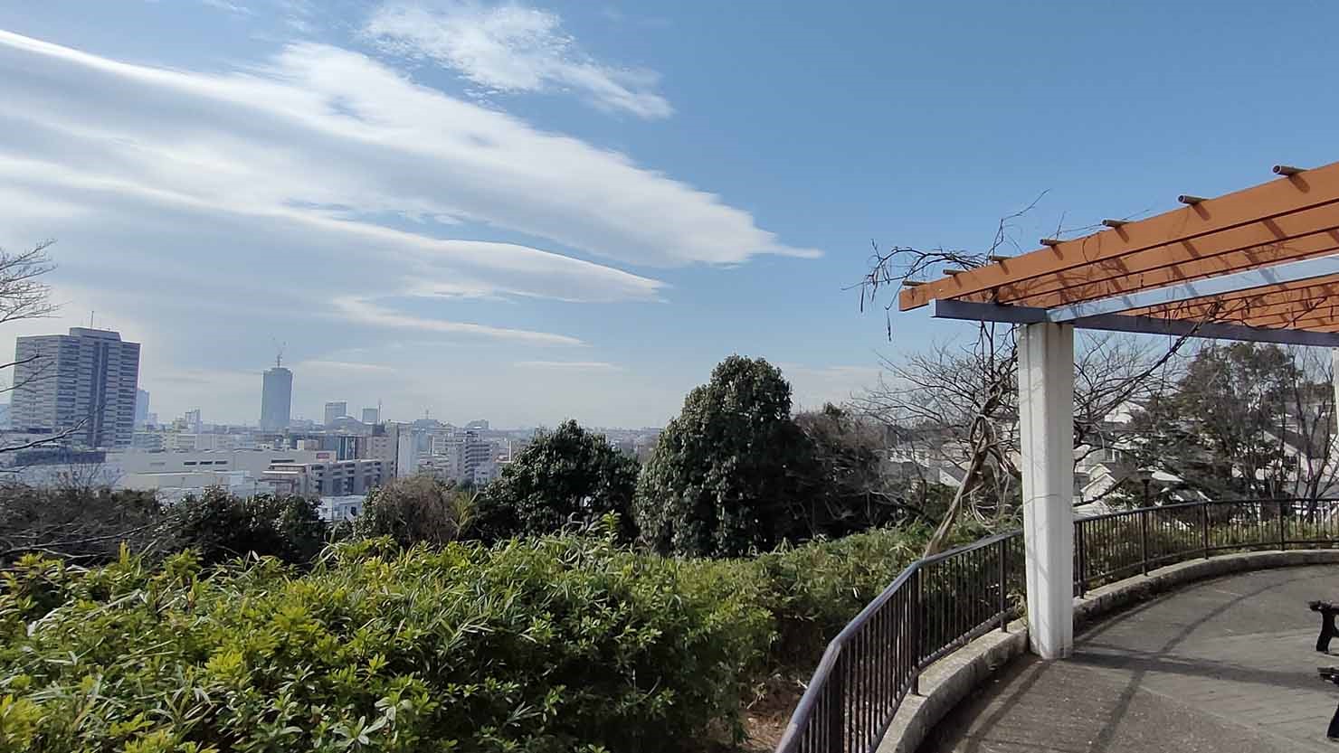 名前のとおり眺望がいい立町みはらし公園