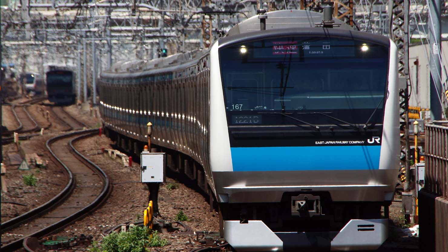 埼玉、東京、神奈川を通る京浜東北線