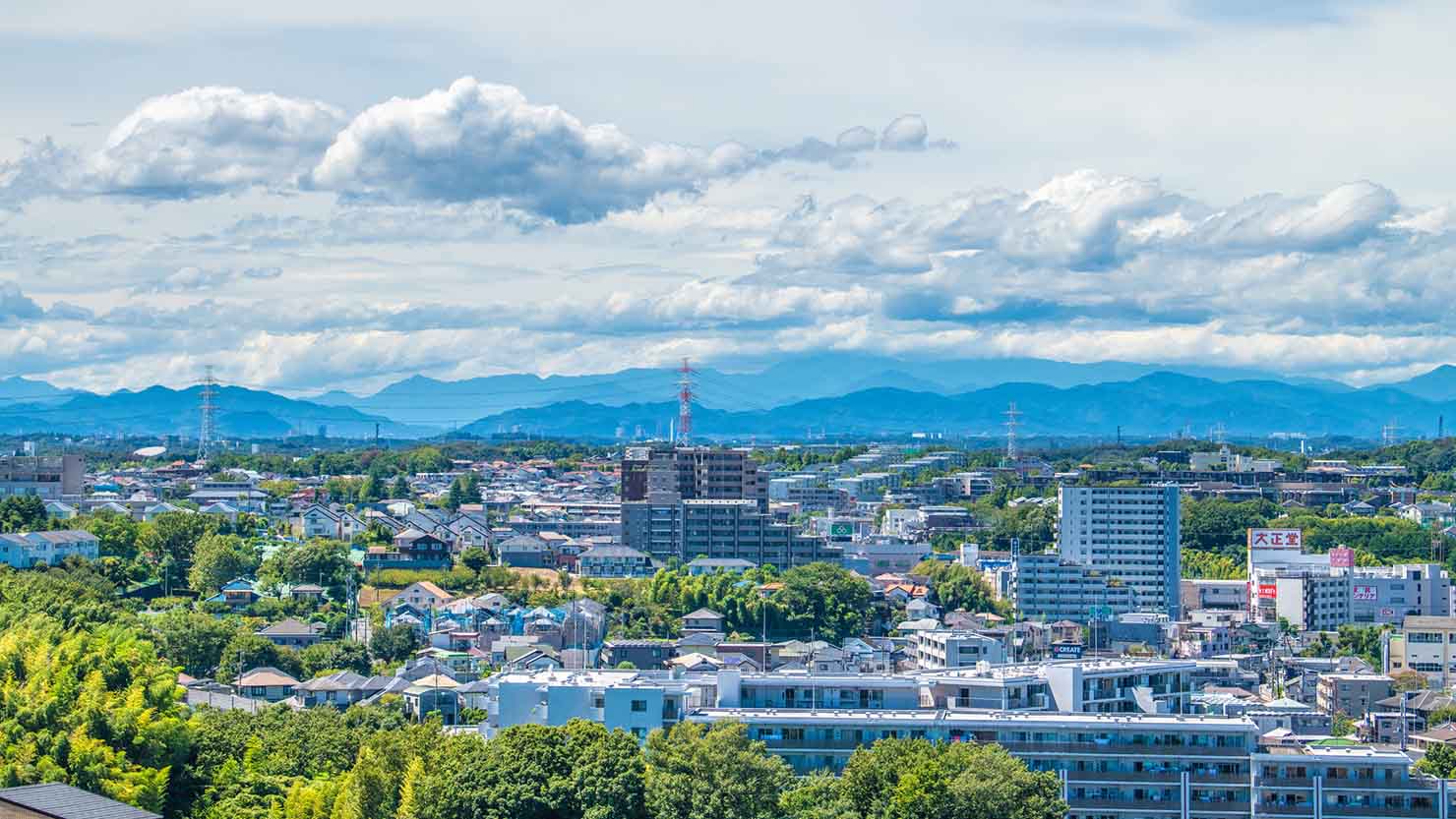 あざみ野駅方面