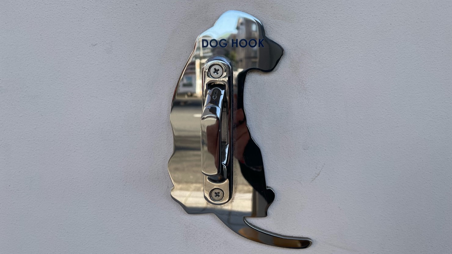 店舗に設置されたリードフック