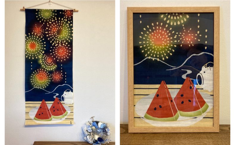 ”手ぬぐい”をインテリアとして楽しもう！愛用歴10年の私がおすすめする飾り方