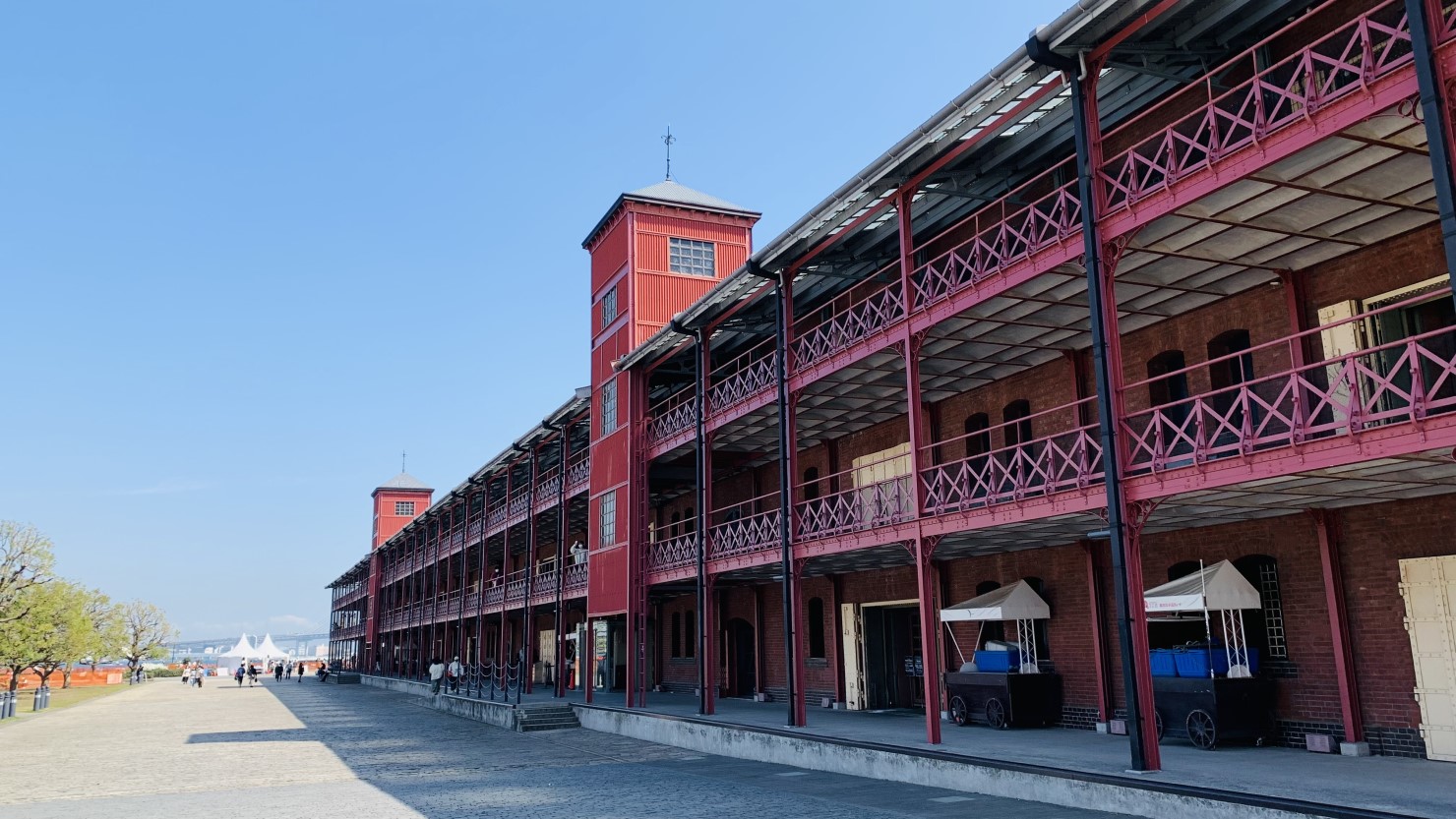 有名観光地の「横浜赤レンガ倉庫」