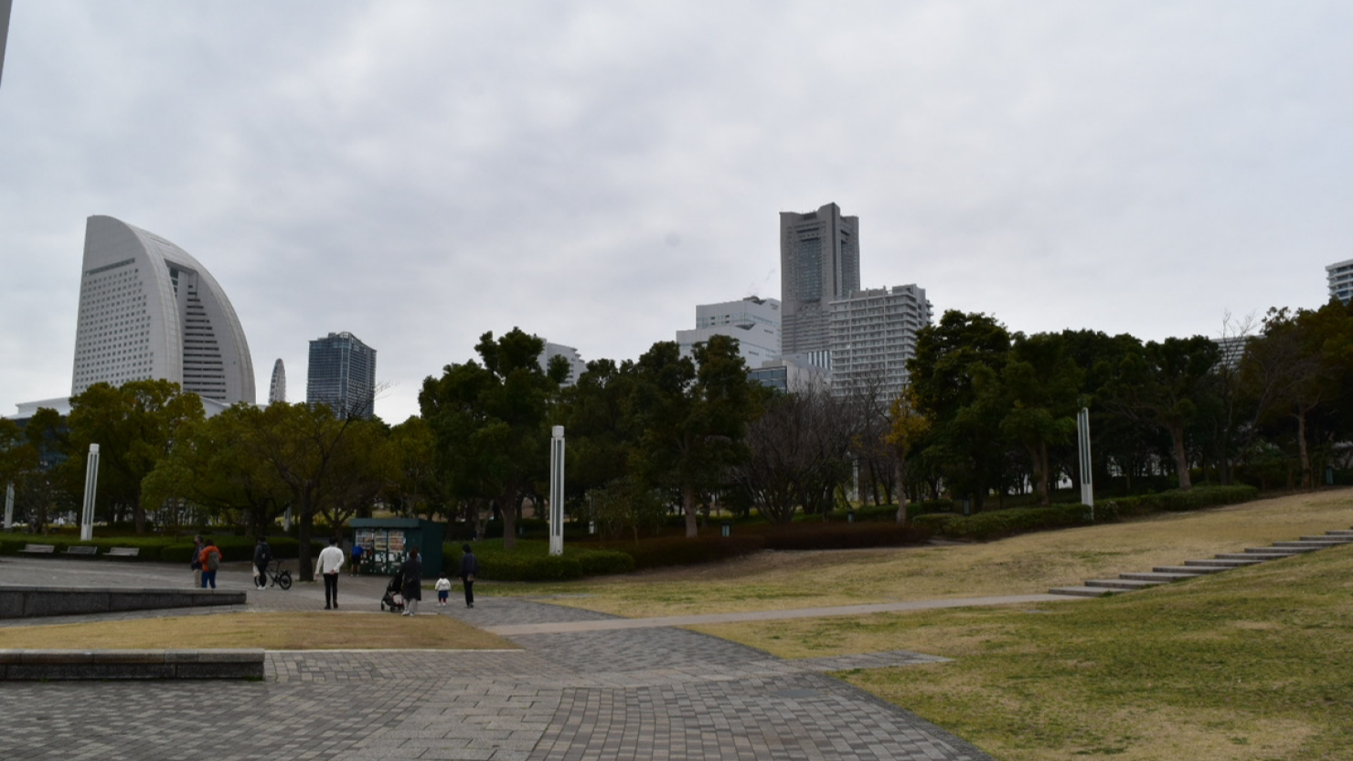 臨港パークからの景色