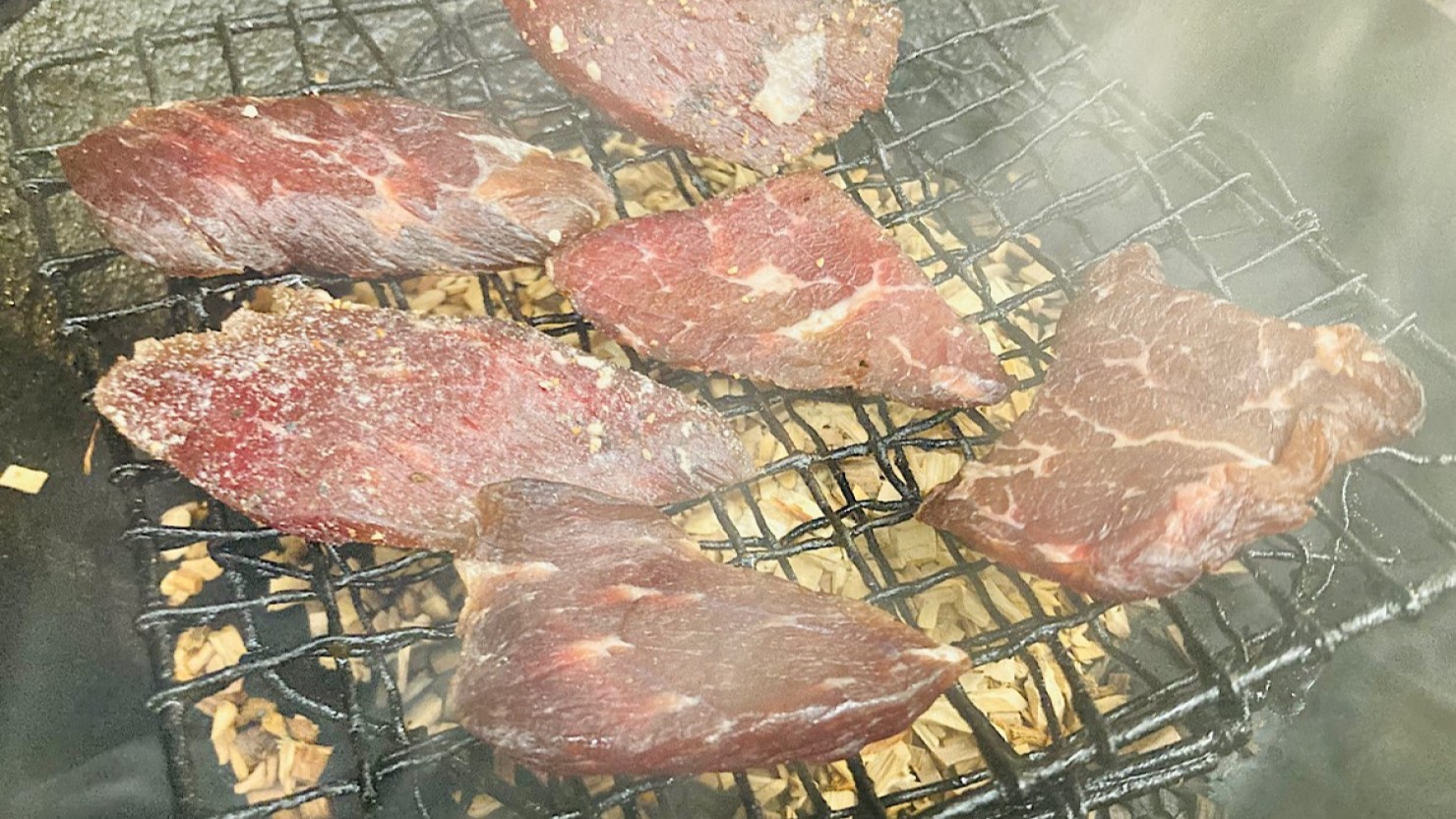 お好みで燻製する