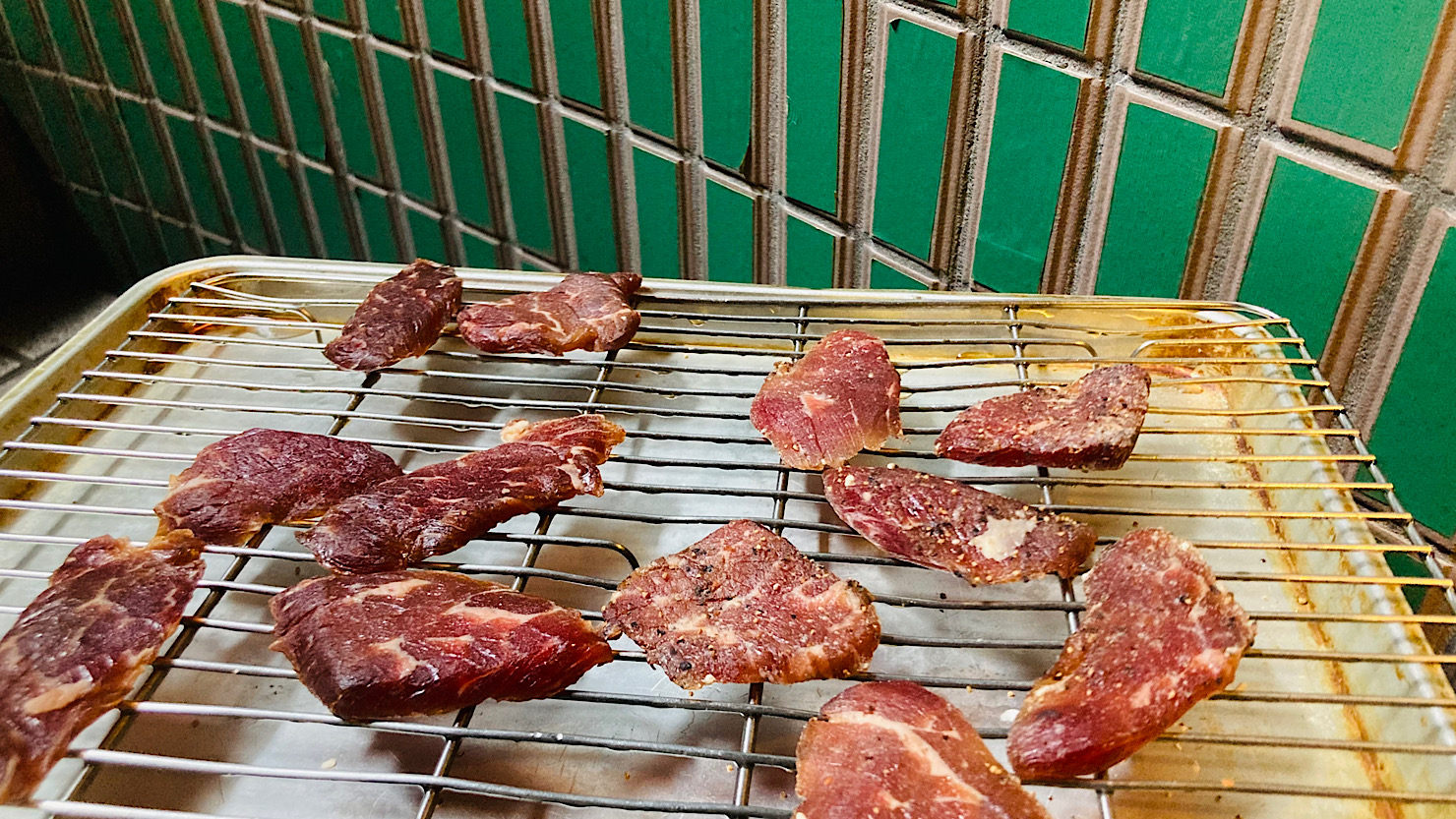 様子を見ながら干す