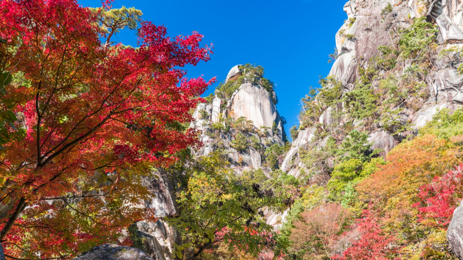 昇仙峡をはじめ自然豊かな甲府市北部