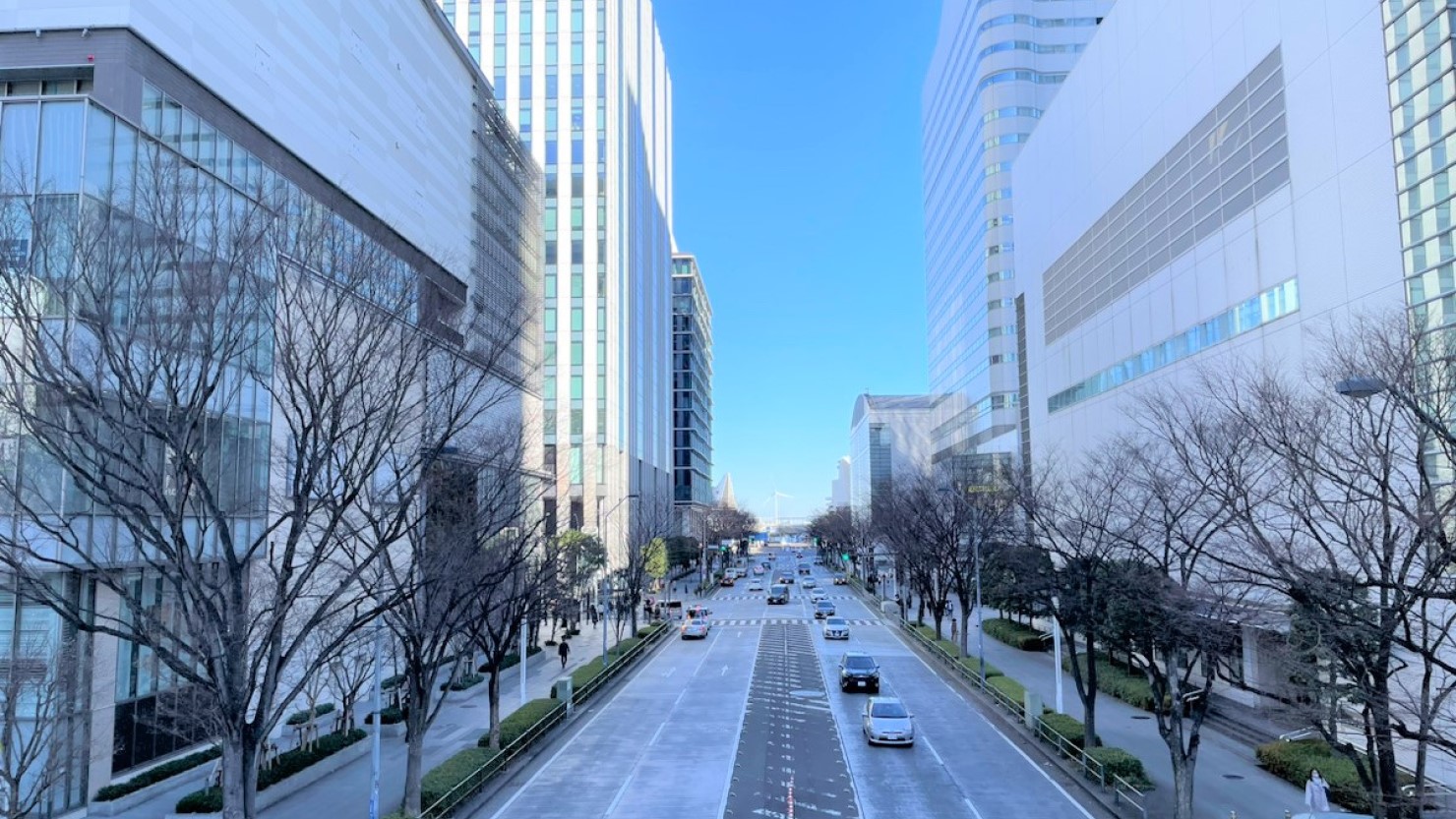 みなとみらいの街並み