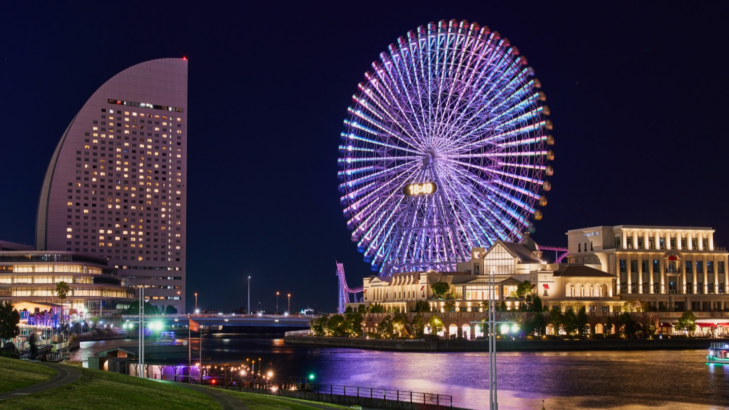 みなとみらいの夜景