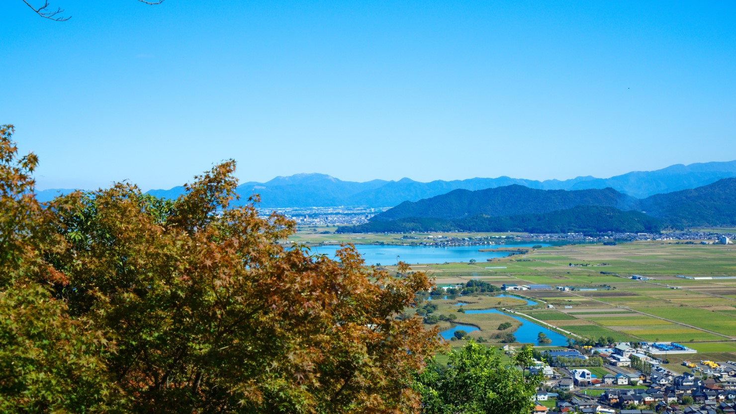 八幡山からの景色
