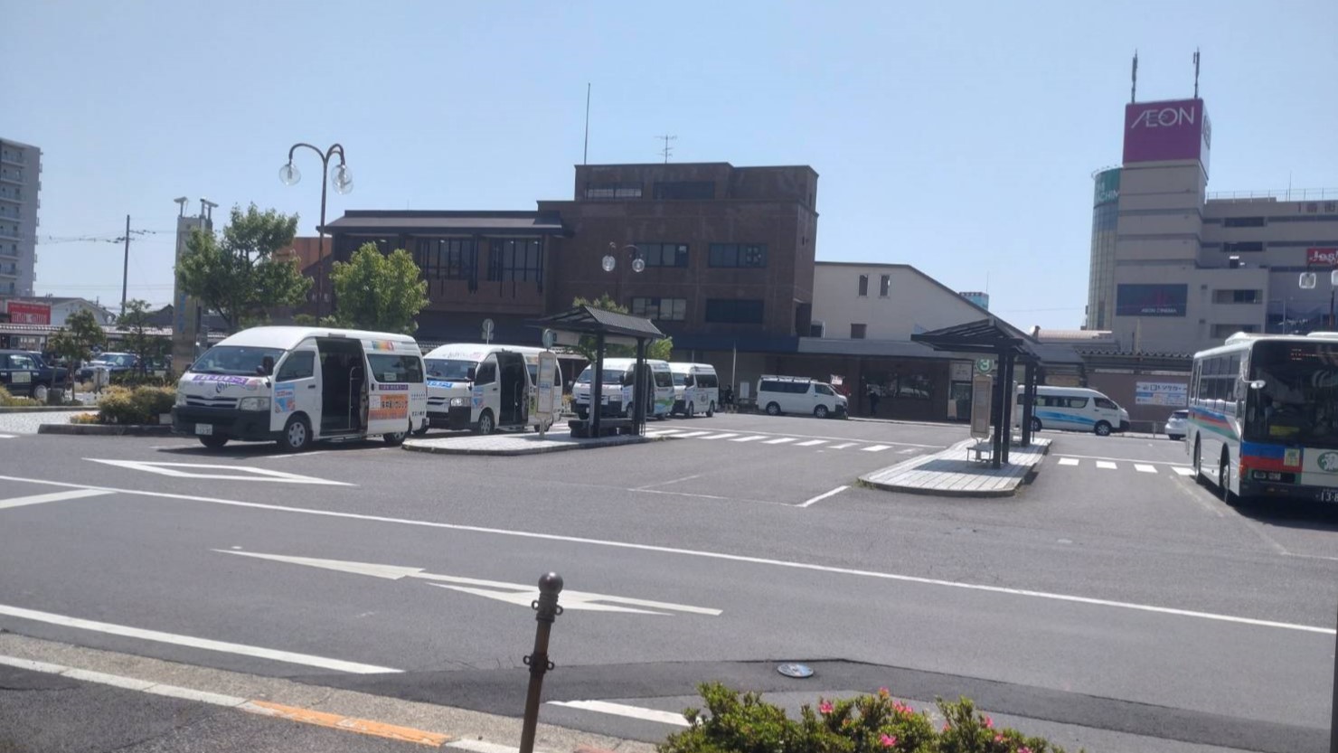 近江八幡駅北口 バス乗り場