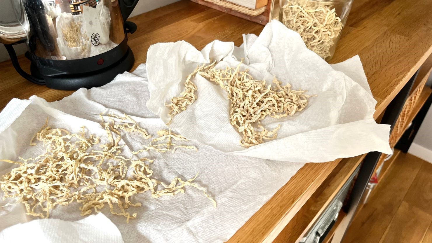 手作りの切り干し大根